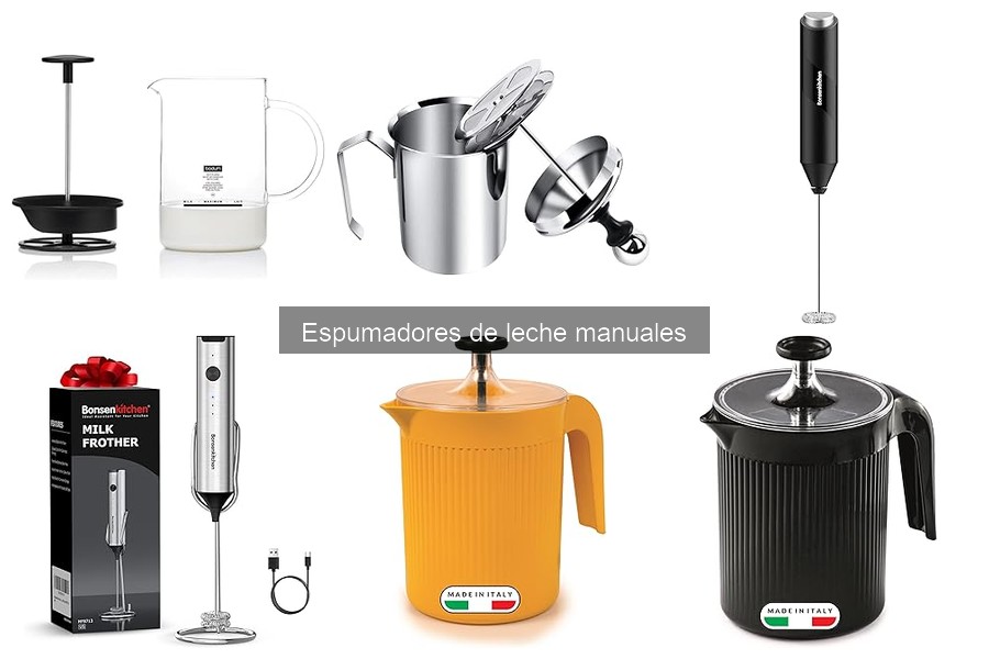 Ventajas y desventajas de los espumadores de leche manuales