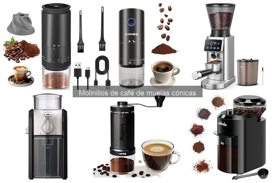 Ventajas y desventajas de los molinillos de café de muelas cónicas